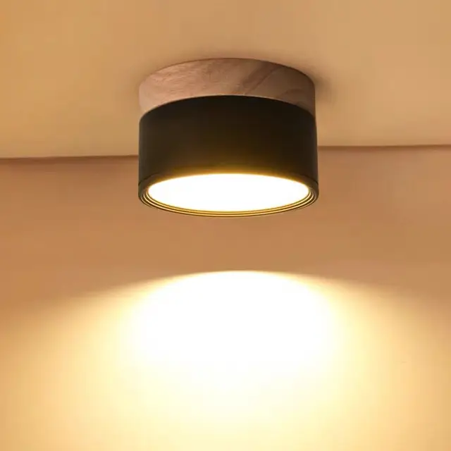 LED Downlight Dimmable 5W 7W 9W12W15W LED Surface Mounted Ceiling Downlight Nordic Spot Light for Indoor Foyer, Living Room 2 LED Downlight Dimmable 5W 7W 9W12W15W LED Surface Mounted Ceiling Downlight Nordic Spot Light for Indoor Foyer, Living Room 2