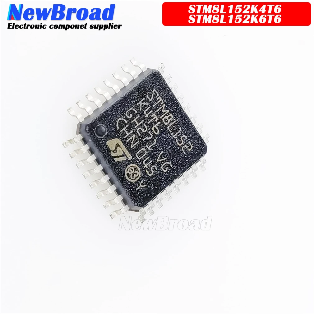 1PCS STM8L152K4T6 STM8L152K6T6 QFP32 STM8L152 K4T6 K6T6 Microcontroller Processing Chip