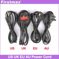 Firstmax Power Cord with US/EURO/UK/AU PLUG For Adapter Power Charger