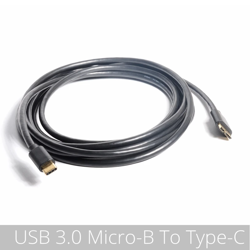 

USB C to Micro USB 3.0 Cable (USB C to USB Micro B 3.0, Micro USB 3.0 to USB-C) in Black 1.8m 3m 5m /6FT/ 10FT/ 16FT