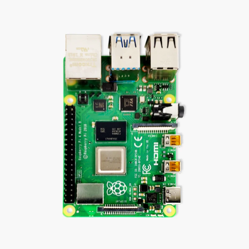 Oficial original raspberry pi 4 modelo b dev board kit ram 2g 4g 8g 4 núcleo cpu 1.5ghz 3 speeder do que pi 3b +