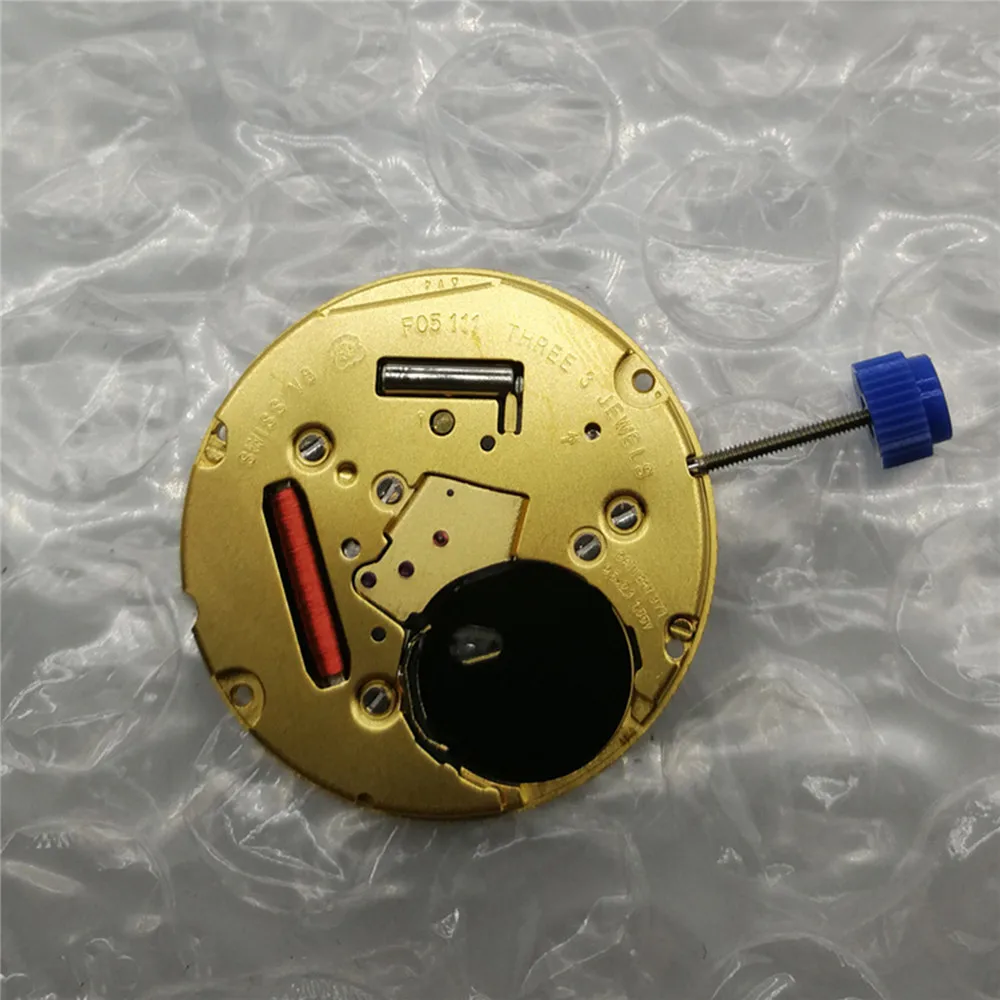 ETA F05.111 Quartz Watch Movement with Battery Date at 3' 3 Pin Watch Repair Parts Accessories