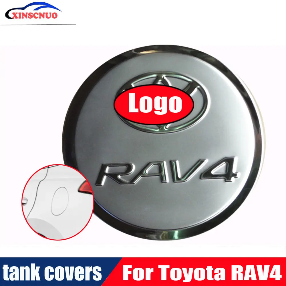 

Car Styling Refitting Oil For Toyota RAV4 Refit Special Fuel Tank Cap tank Cover Sticker Trim Accessories