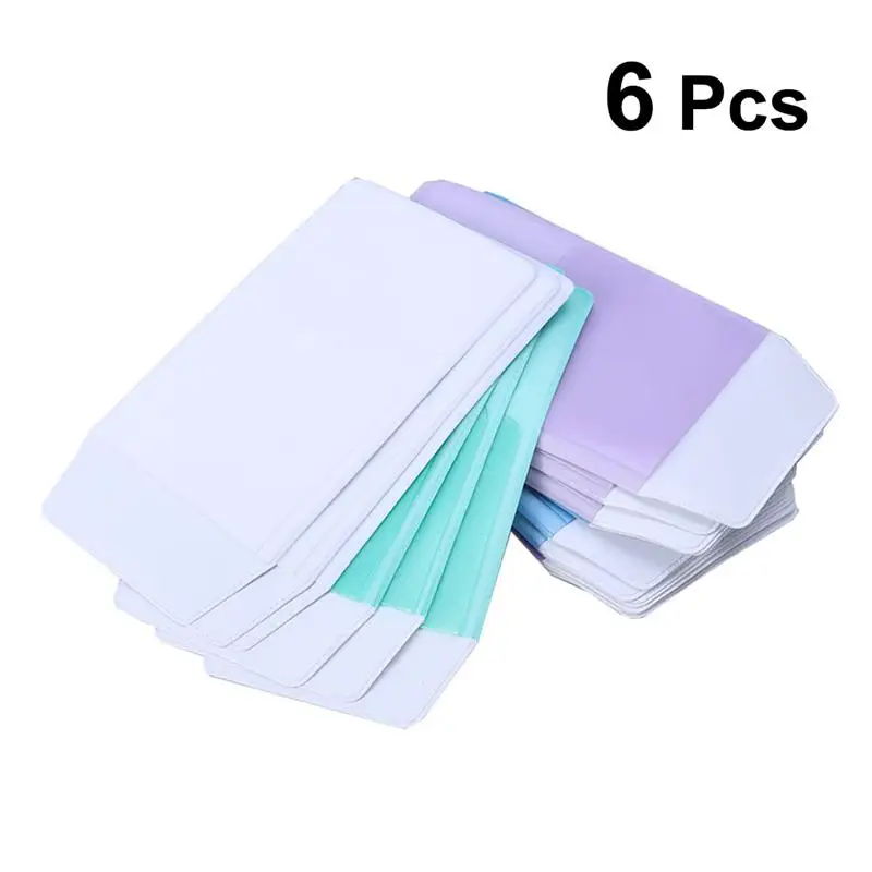 colorido misturado pvc pen bolsa pratico inserido case lapis protetor de bolso leak proof pouch escritorio medico enfermeira suprimentos pcs 01