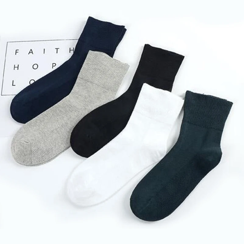 Diabetic Socks Prevent Varicose Veins Socks for Diabetics Hypertensive Patients Free Style Bamboo Fiber Cotton Material