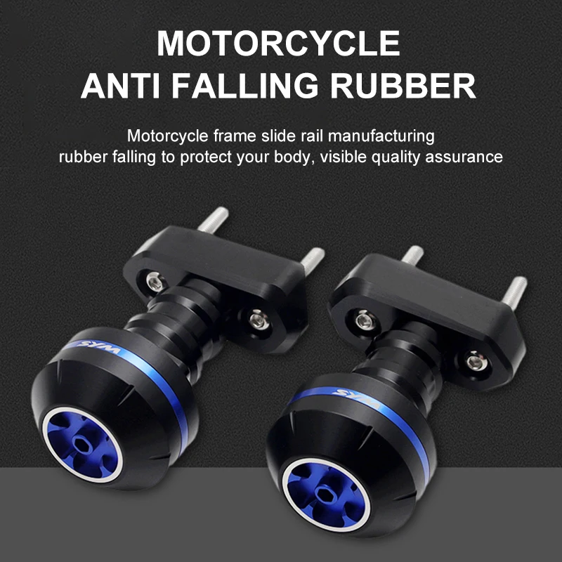 

Motorcycle Anti Falling Suitable SYM SB300 2015-2017 Rubber Moto Protection Tool Anti Crash Pad Fairing Guard Pad