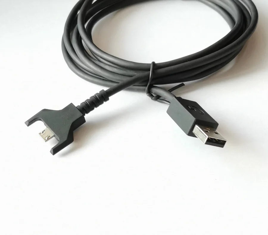 Ratón inalámbrico Logitech G703, G900, G903, Gpw, G502, adaptador de micro-usb a puerto USB, cable de carga de datos, 6 pies/1,8 M
