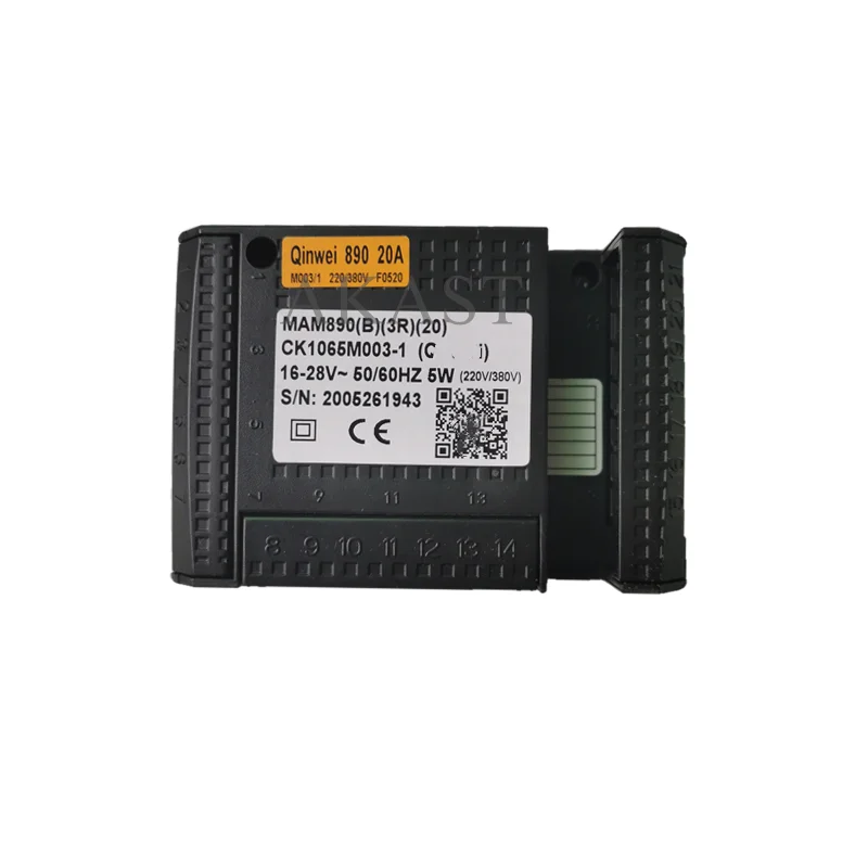 Imagem -03 - Parafuso Compressor de ar Controlador Painel de Controle Pratt Tela de Exibição Mam890 b 20 40 Novo