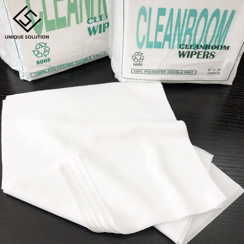 6inch*6inch 9 inch*9 inch cleanroom wiper Cleaning Tissue stencil wiping non dust cloth clean for all large format printer print