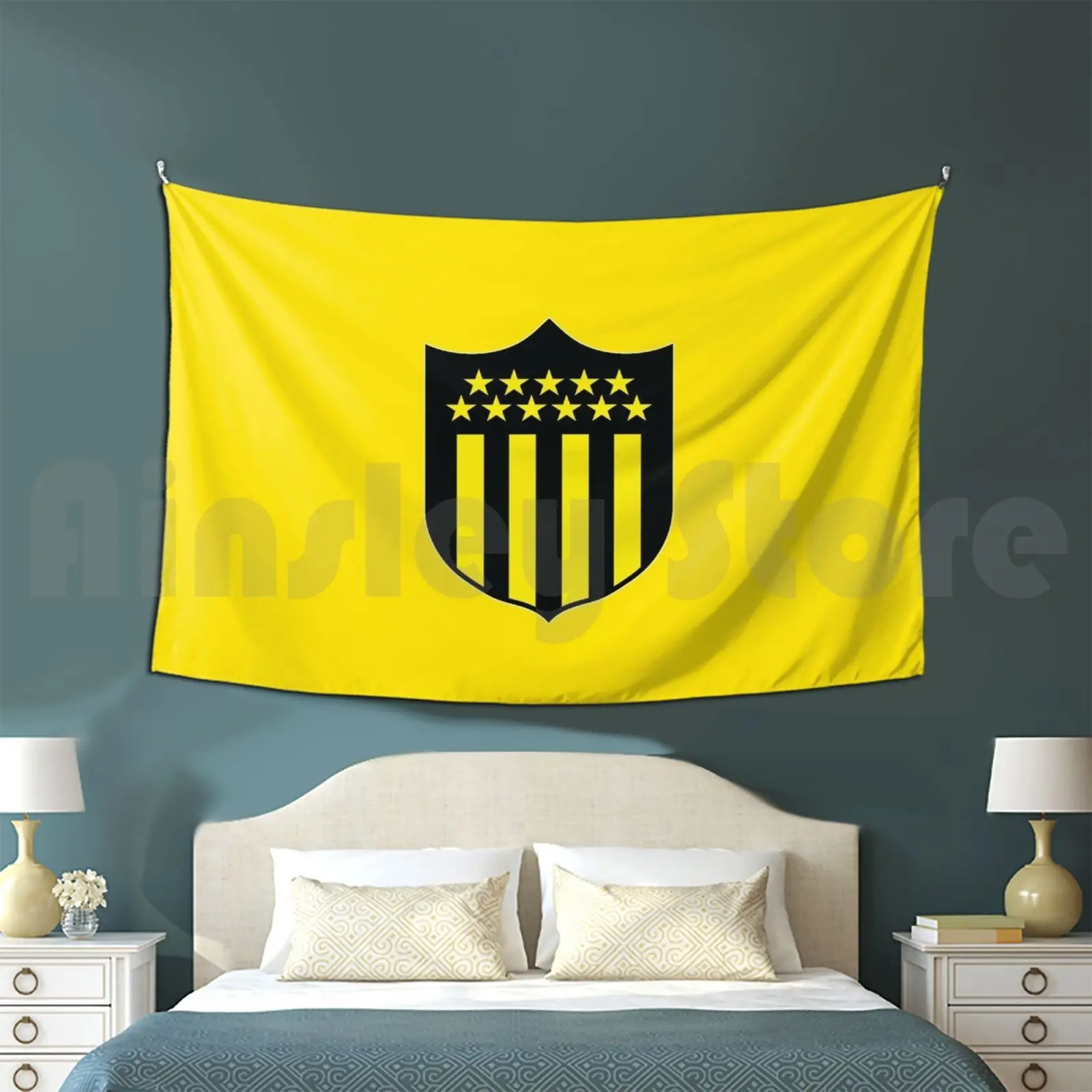 

Club Pe  Arol Customized Tapestry Campeón Del Siglo Stadium Manyas Aurinegros Carboneros