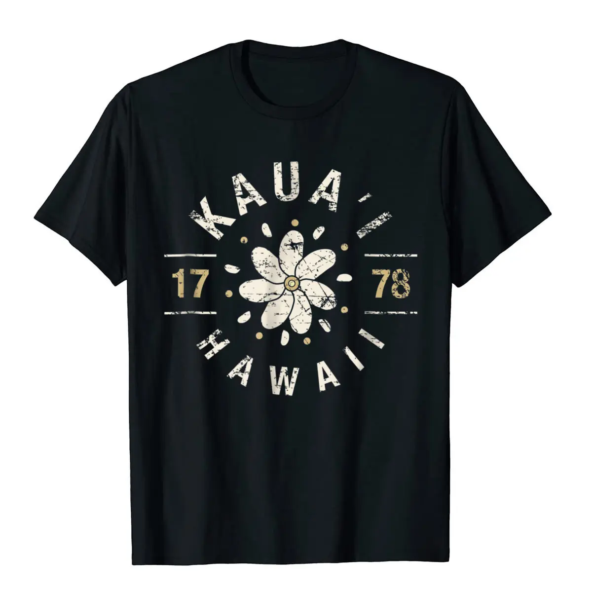 Kauai Hawaii Shirt Cool Vacation Location Souvenir Gift Tees Newest Printing Cotton Men's Top T-Shirts Comfortable