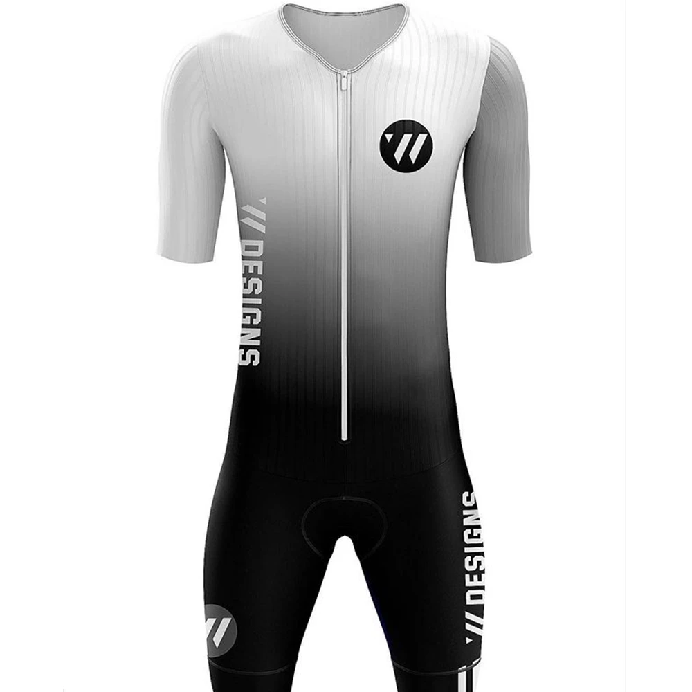 Vvsportsdesigns 2020 Ciclismo uomo Triathlon tuta manica corta maglia da bici abbigliamento Racing Pro Team tuta Ropa Ciclismo Suit