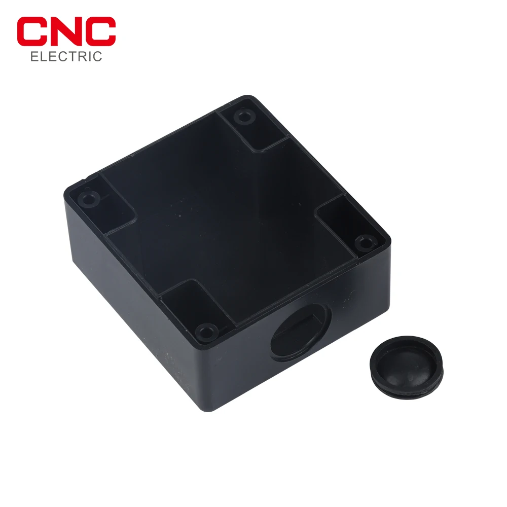 CNC 22mm Water Proof Push Button Switch Box One Hole Suit For Control Emergency Stop Rotary Interrupto Protection LAY5-BOX1