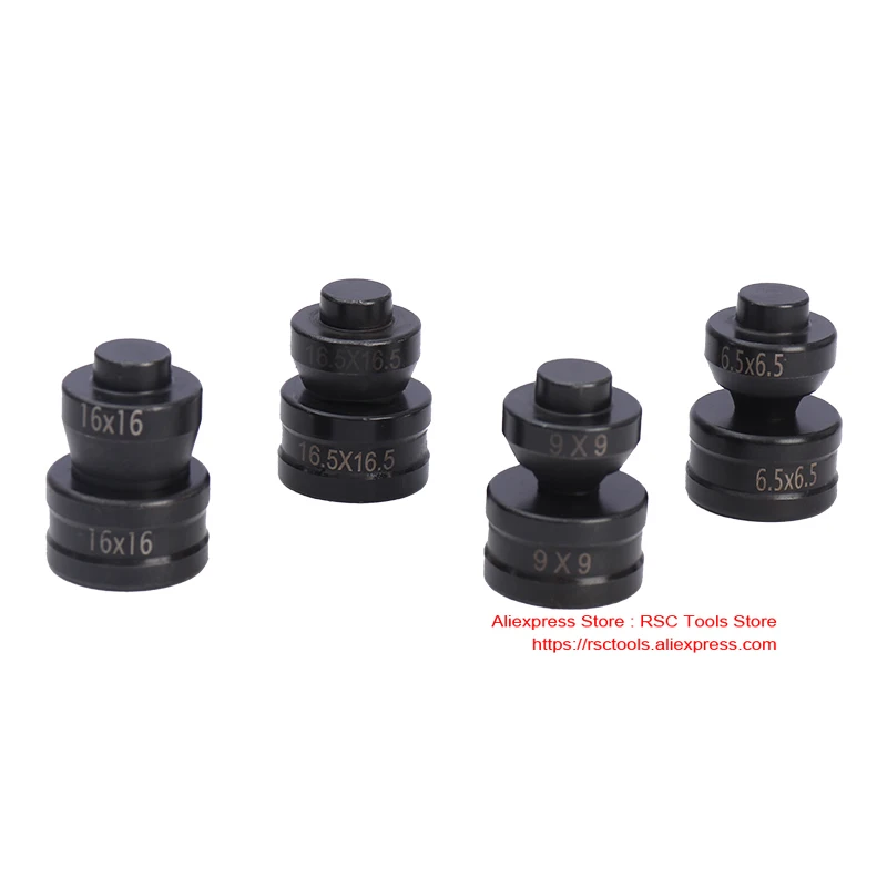 1Pc Hydraulic  Punching Square Die for CH-60 Hydraulic Punching Machine Steel Plate/Iron Sheet/Copper Busbar Hole Puncher Die