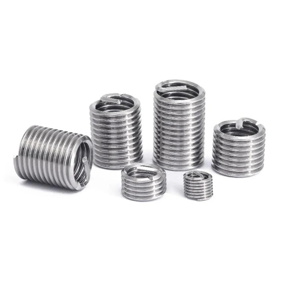 Wire Thread Insert Screw Bushing M7 M9 M11 Thread Repair DIN8140 Stainless Steel