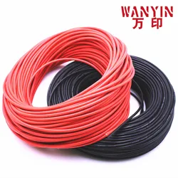 10 meters high quality silicone cable 7 8 9 10 11 12 13 14 15 16 17 18 20 22AWG high temperature resistant soft silicone wire