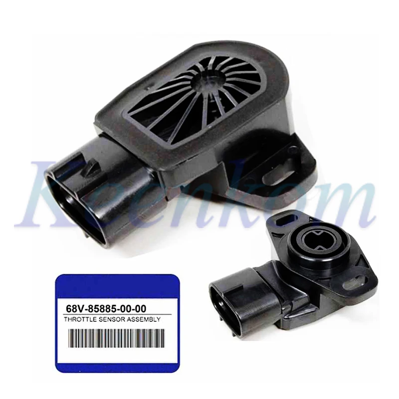 TPS Throttle Position Sensor 68V-85885-00-00  68V-85885-10 68V-85885-10-00 68V-85885 fit for Yamah-a Outboard F115