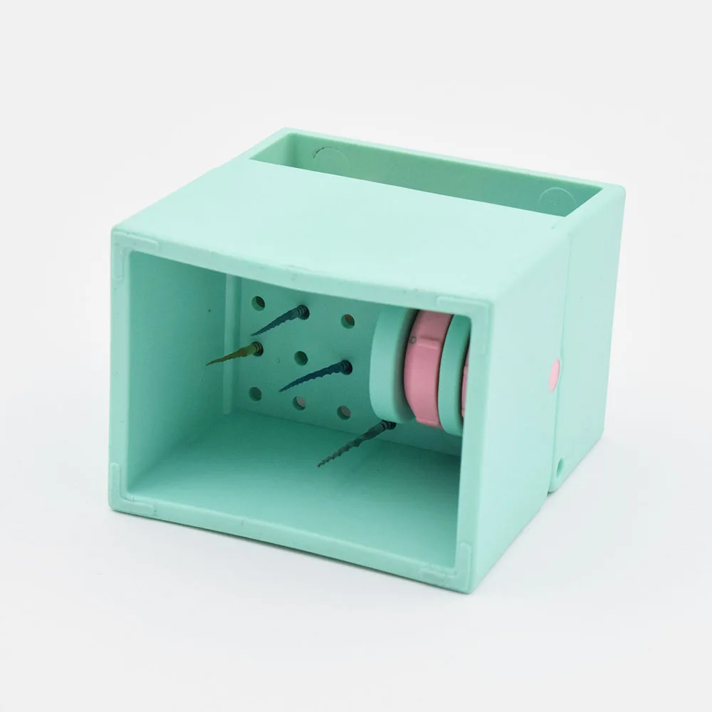 

1 Pcs Dental Disinfection Autoclavable Endo Files Holder Box dental instrument 20 holes Endo Root Files for Dental Dentist tool