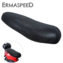 Juste de siège de moto universelle M/L/XL, filet 3D, protecteur en maille, housse de coussin respirante pour moto, scooter, vélo électrique