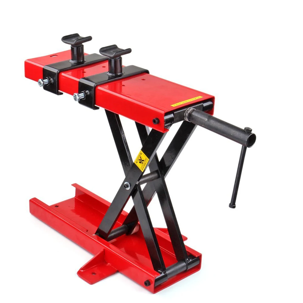 Loading 500Kg Multifunction Stand Scissor Lift Hoist Motorcycle Center Scissor Lift Hoist Workshop Tool Set