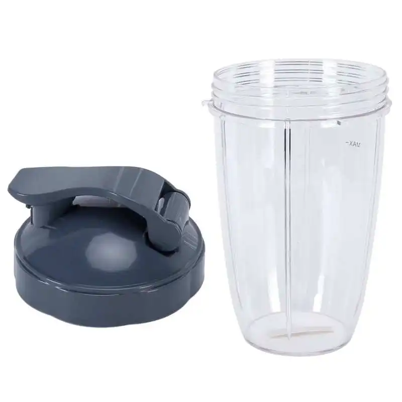 24 UNZEN Transparent Mixer Tasse Container + Deckel Set Ersatz Fit für 600W/900W Entsafter Mixer Teile küche Geräte Zubehör