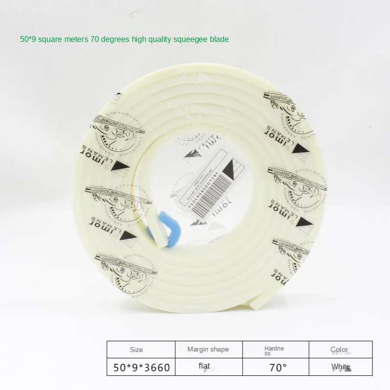 50mm * 9mm Flache Siebdruck Rakel Gummi 55A 65A 75A 80A DIY Siebdruck Tinte Scratch Board werkzeuge Rakel Gummi Klinge – Detail 25