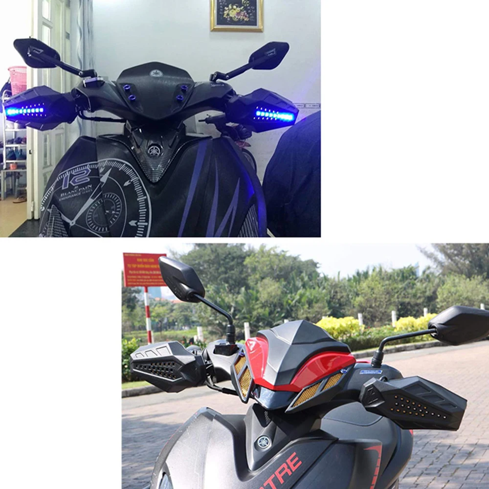 واقي لليد للدراجة النارية من Moto غطاء واقي LED لدراجة ابريليا SR 150 SHIVER 750 RS50 RSV4 RSV tuuno V4 SR 50 PEGASO 650