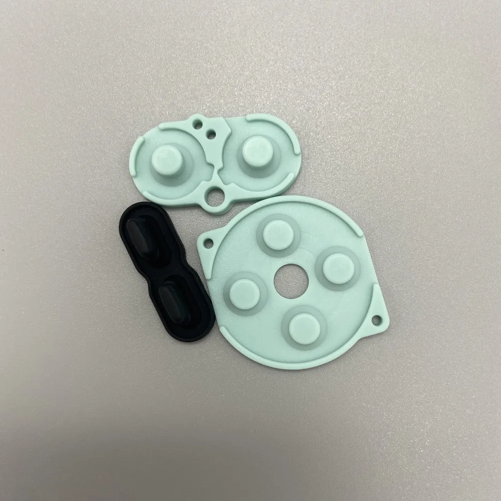 Almohadillas de goma para accesorios de juego de alta calidad, almohadillas de silicona para Gameboy Color GBC