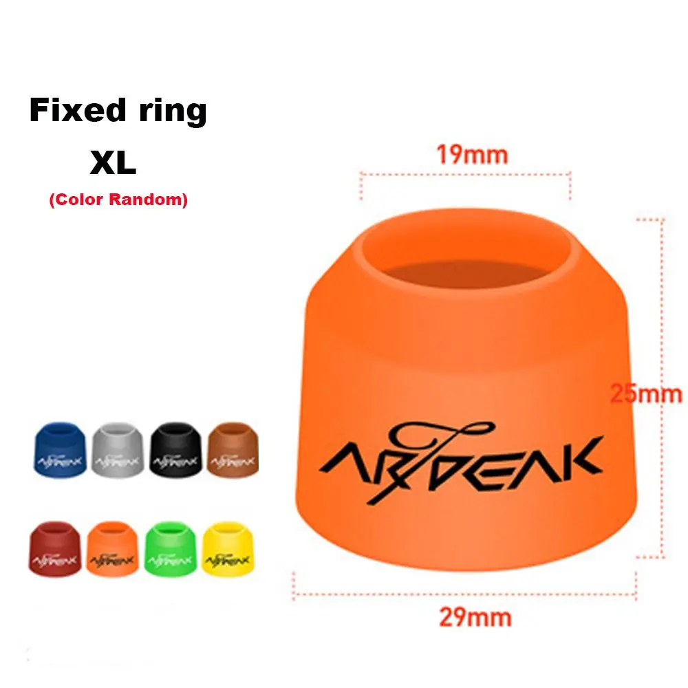 Tackle Accessories Back Block Fishing Rod Handle Protective Case Rod Bottom Protector front  Block Fishing rod fixed Ring
