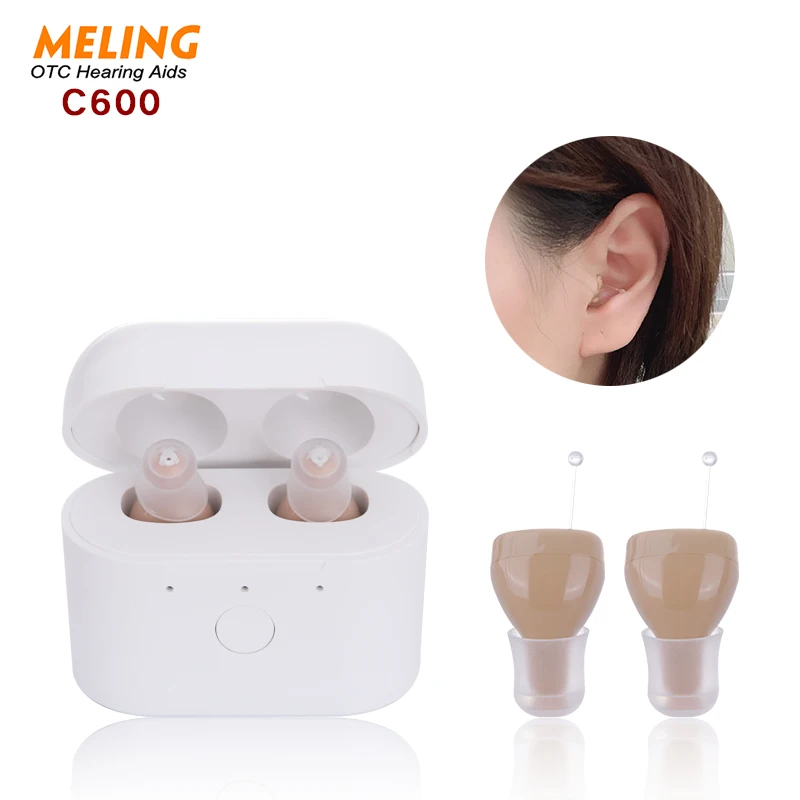 

C600 Rechargeable Hearing Amplifier for Seniors Voice Enhancer Audio Sound Amplifier Aid and Assist for Elderly Deaf Dropship