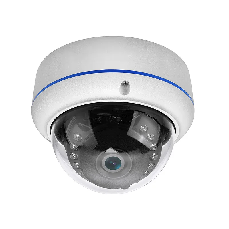 5MP IP Fisheye Camera Indoor ONVIF Home Security Surveillance 5MP 180 Degree Dome POE Network Camera Motion Detection