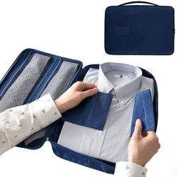 Grote Capaciteit Lichtgewicht Verpakking Organisator mannen Nylon Bagage Reistassen Voor Shirt Cubes Bagage Koffer Mannelijke Tas