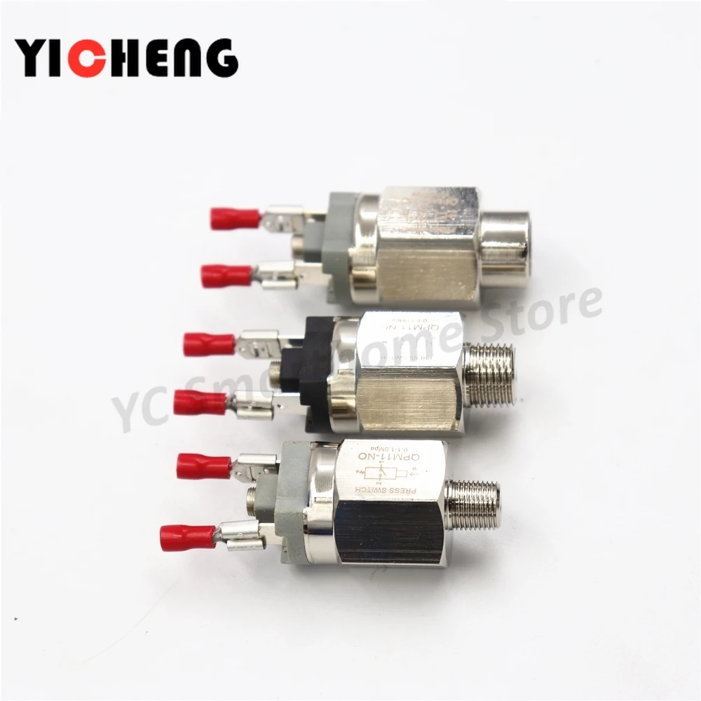 1Pcs micro-pressione regolabile pneumatica a membrana pressione olio meccanico automatico NO/NC interruttore interno e filettature esterne