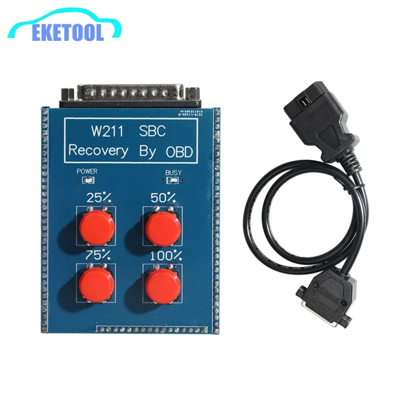 W211 SBC Reset Tool SBC Repair Tool For Mercedes-Benz OBD2 Reocvery Tool C249F SBC ABS W211 R230 Recovery by OBD Directly 