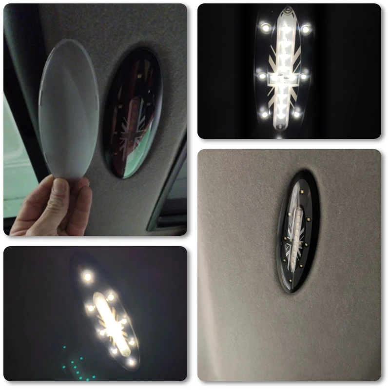 1x For Mini Cooper R56 Hatch/Hardtop MK2 Pre-Facelift 2006-2008 Led Interior Center Ceiling Dome Roof Reading Light