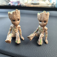 Anime Guardians Of The Galaxy Tree Man 6CM Groot Action Toy Figure Doll Model Cartoon Avengers Mini Groot Toys Kids Gifts