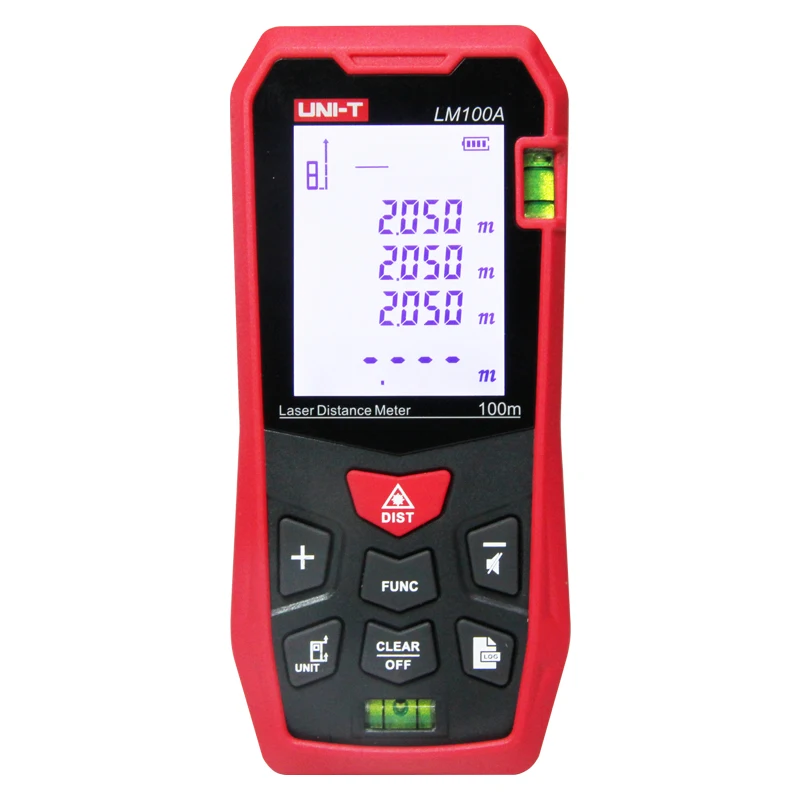 UNI-T misuratori di distanza del Laser LM40/LM50A/LM70A/LM100A/LM120A; 40/50/70/100/120m righello elettronico di misurazione della distanza