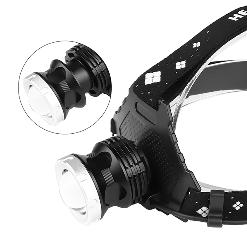 Xhp90 Fishing Camping Headlight Led Headlamp Head Lamp Lantern Flashlight 3000000 Lumen Bulbs Litwod Riding Climbing Lithium Ion