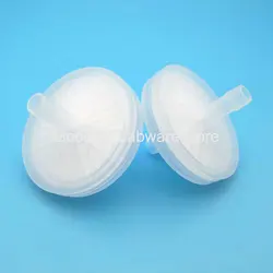 2 stücke/5 stücke/10 stücke Labor OD55mm Mikroporöse Vent Luftfilter mit Faser Filter Membran für CO2 gas Analyzer Sputum Sauger