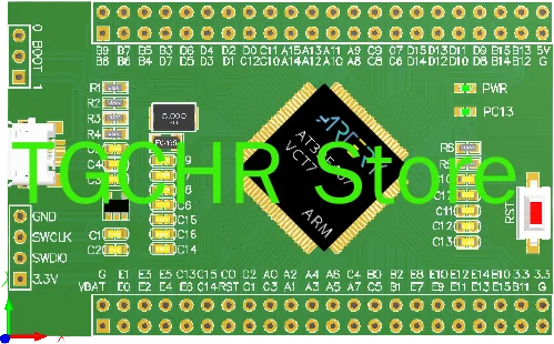 New AT32F407VCT7 Core Board Replaces STM32 Yateli F107 Minimum System Vct6 Development Board