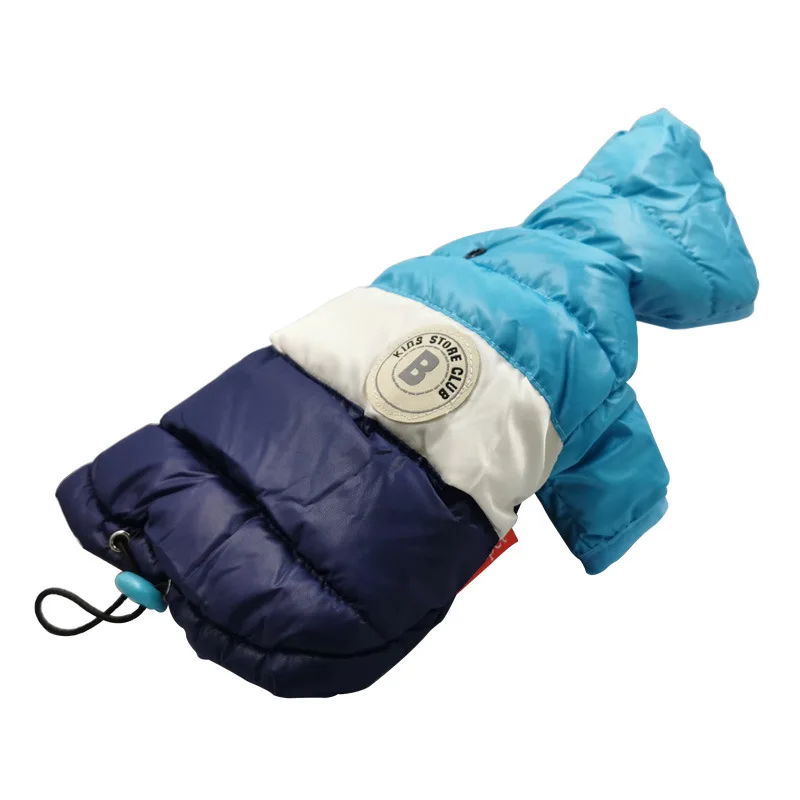 Winter Warm Dog Clothes Waterproof Big Dog Down Jacket for Small Medium Large Dogs French Bulldog Pug Hooded Coat Pets Clothing