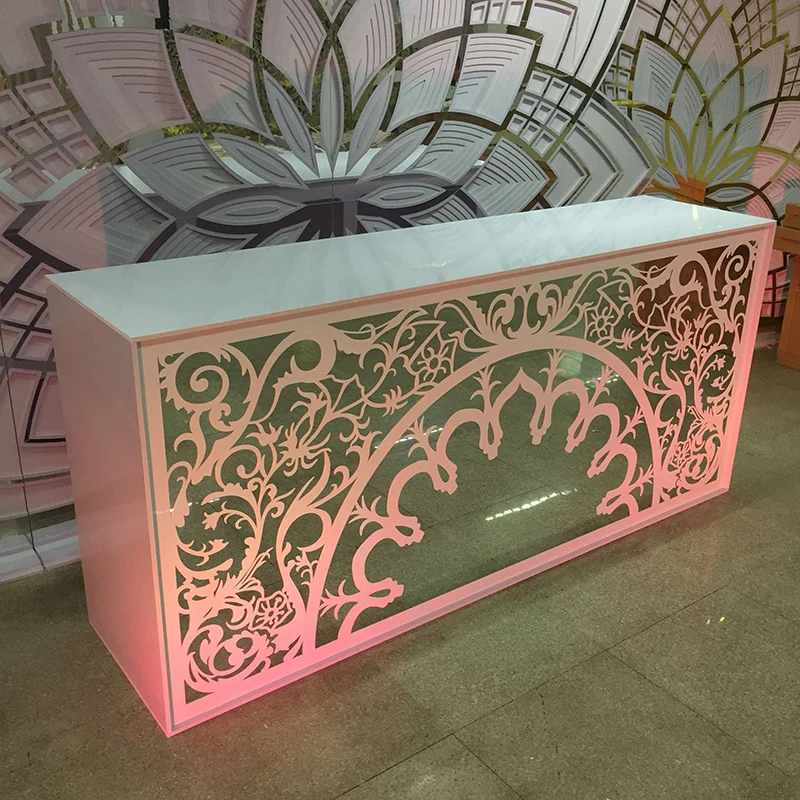 Modern Flower Bar Table for Wedding Hotel, Elegant and Beautiful, Home Furniture, Newest Design