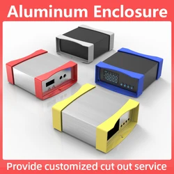 88W38H Aluminum Extrusion Housing For Electronic Technology Power Supply Enclosure Electrical Control Box