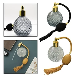 Perfume Vintage Style Perfume Bottles Atomizer Long Tassels Spray Pump Refillable Glass Bottles Tools for Perfume Lotion 100ML
