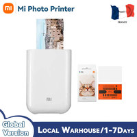 Xiaomi Portable Photo Printer Mini AR Printer Mijia 300dpi Photo Pocket Picture Printer with DIY Share 500mAh Global Version