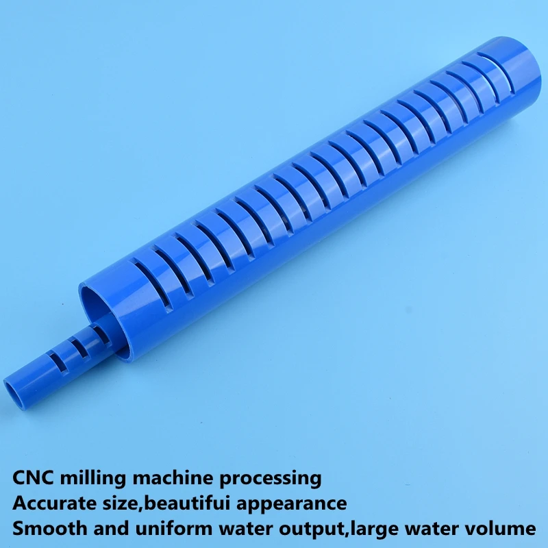 20mm25mm32mm40mm50mm Blue akwarium PVC deszcz filtr rurowy akcesoria potop Downcomer cess-pipedrip odpływ wody