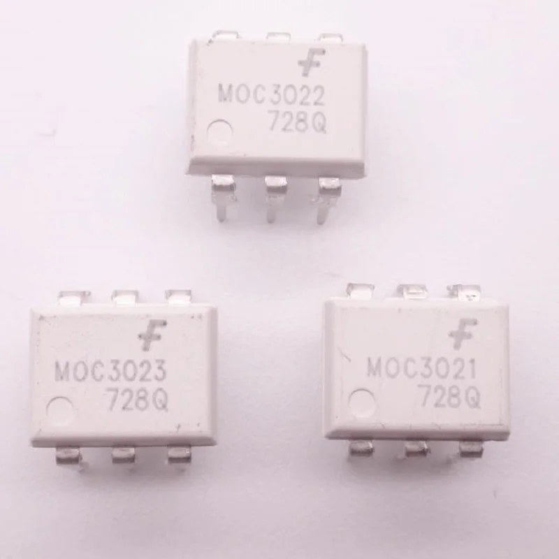 10PCS Optocoupler white MOC3010 MOC3011 MOC3012 MOC3020 MOC3021 MOC3022 DIP SOP ORIGINAL