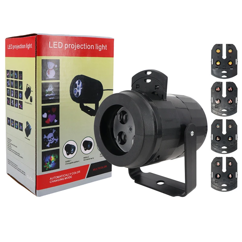 Christmas Projector LED Night Light Pattern Rotating Indoor Projection Lamp 360 Degree Rotation Garden Party Decor lamp