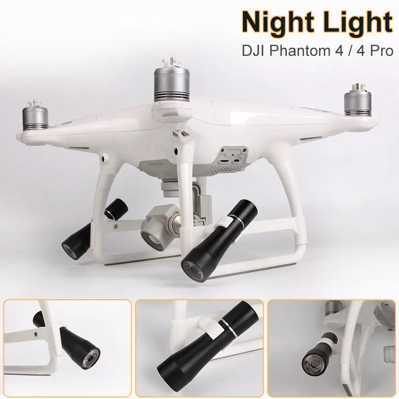 Drone Headlight Headlamp Night Light Front Bright LED Light Spotlight Led For DJI Phantom 4 PRO Drone Accessories