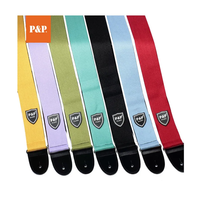 

1Pcs P&P Pure Cotton Guitar Strap For Bass Acoustic Electric Guitar Shoulder Strap Musical Instrument Guitar Accessories Parts